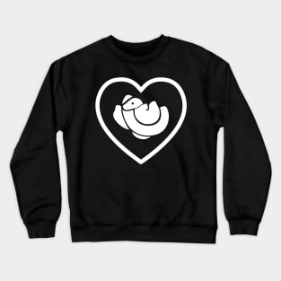 I Love My Ball Python | Heart Crewneck Sweatshirt